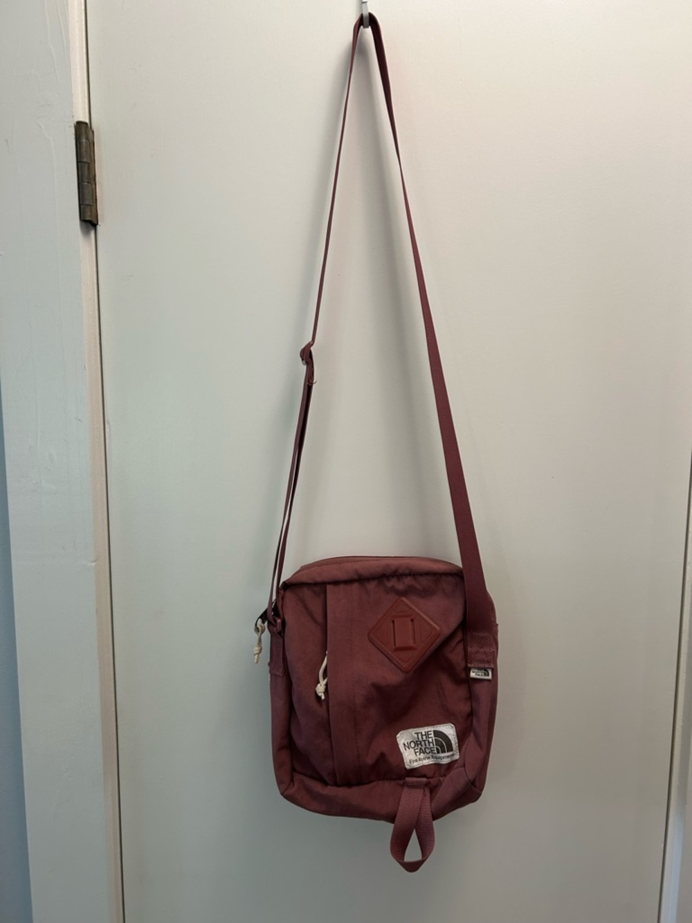 The North Face Maroon Crossbody Bag